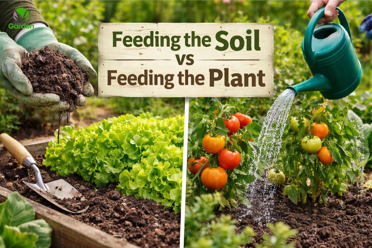 feeding the soil vs feeding the plant in a UK garden