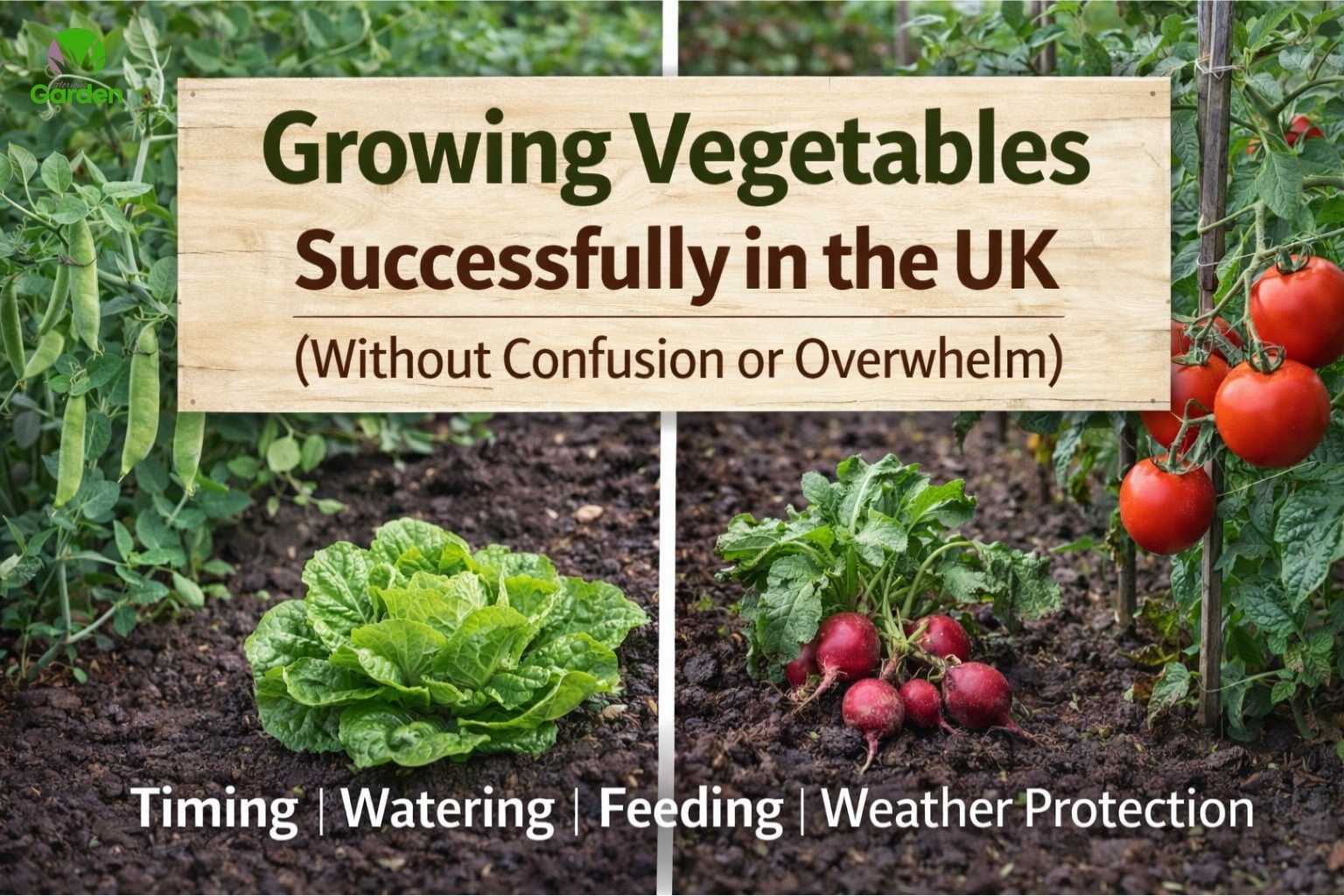 Growing vegetables successfully in the UK with healthy crops and well-managed garden soil
