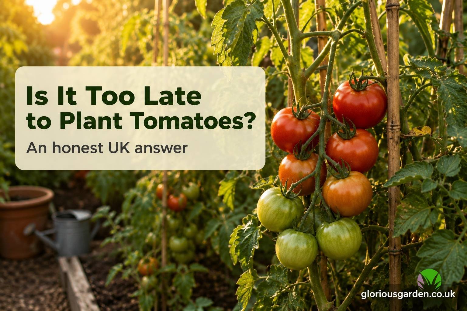 Why are my tomatoes splitting - ripe tomatoes on the vine cracking in a UK garden.